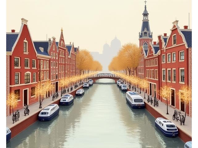 Kaart van Kromme Korst locatie in Amsterdam