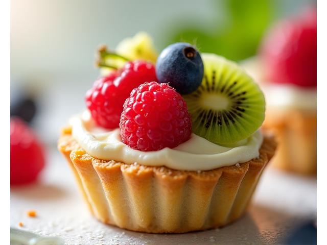 Verse fruittartelette